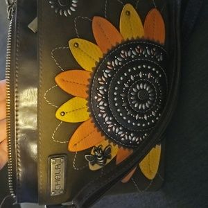 CHALA mini crossbody sunflower bag